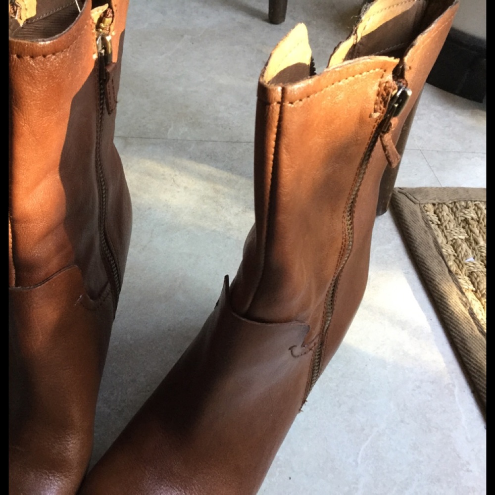 Franco Sarto leather boots
